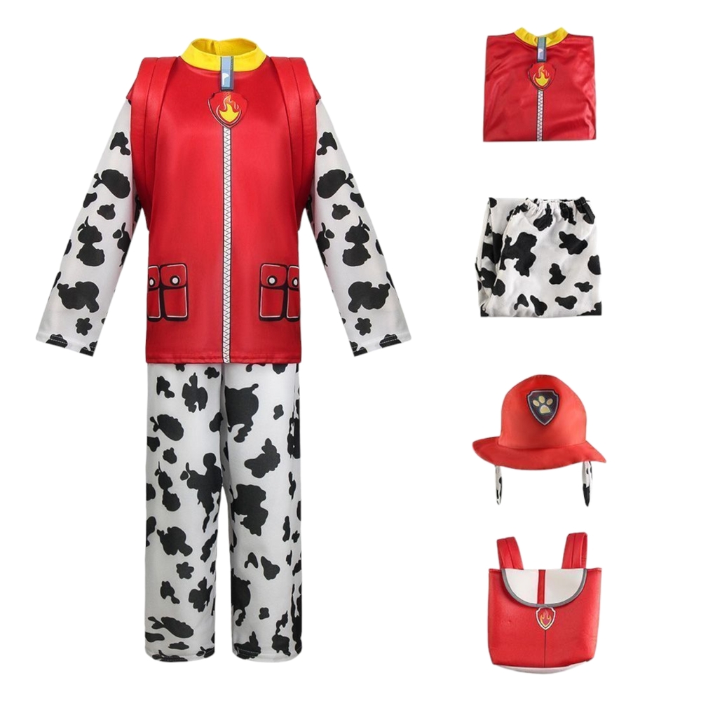 Marshall Dalmatian Paw Patrol Toddler Halloween Costume Boys / Girls Sizes 4T 5T - Picture 3 of 8